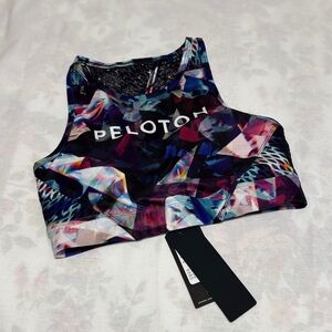 Peloton Abstract Pattern Sports Bra